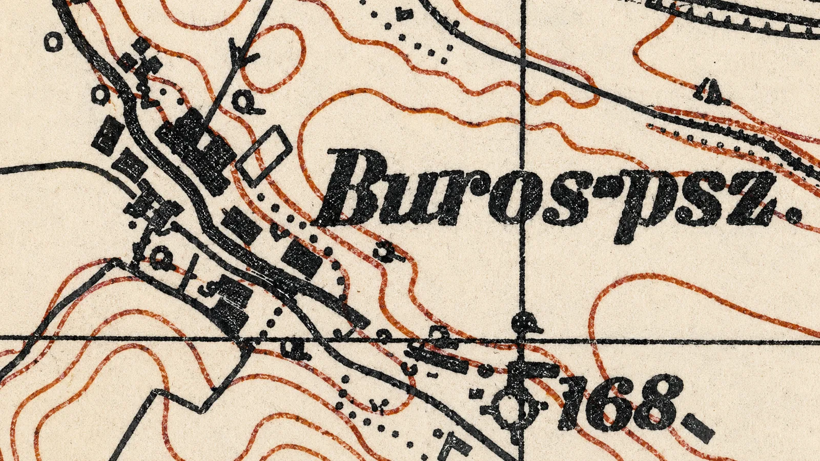 A Pekáry mintagazdaság légifelvételen, 1941