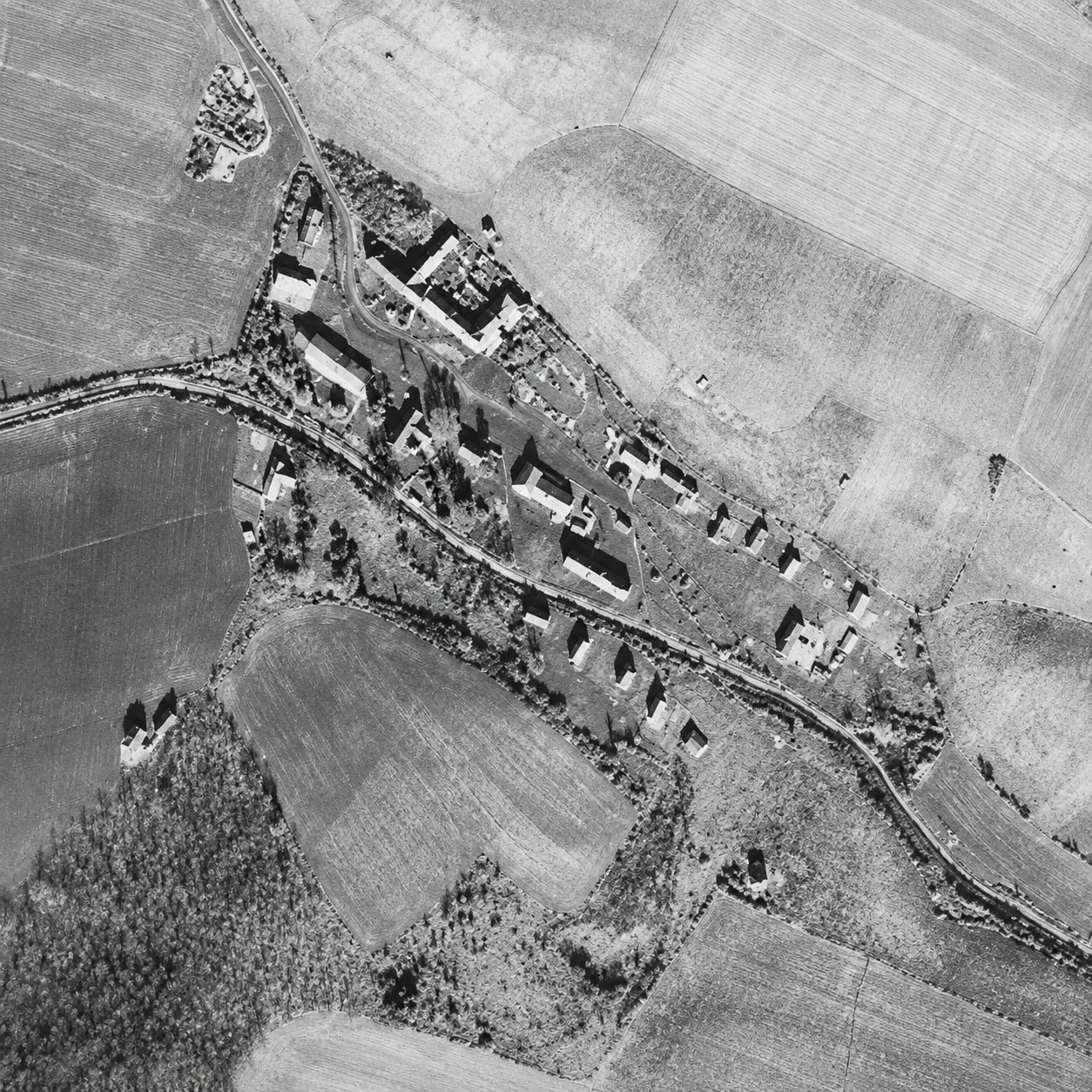 Burjas légifelvétele 1964-ből